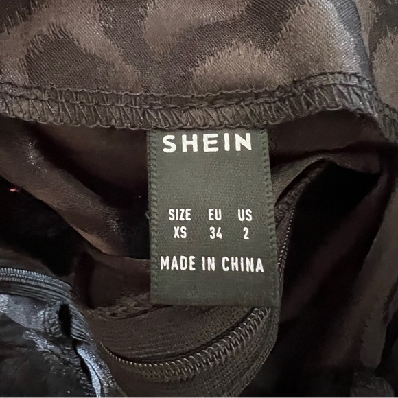 🎉HP🎉 Shein Black Leopard Print Skirt, Sz XS - Picture 3 of 3